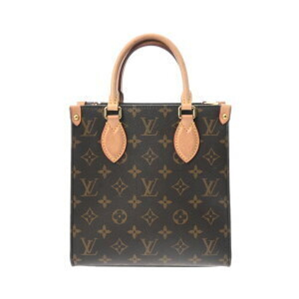 Louis Vuitton Monogram Sac Plat Brown Canvas Tote Bag